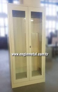 camlı dosya dolabı